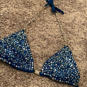Blue Competition Bikini